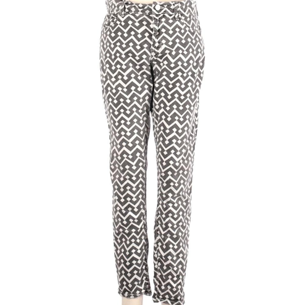 GAP Gray white patterned soft jeans - 26